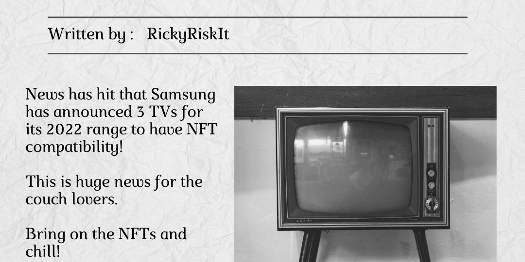 Samsung NFT TVs